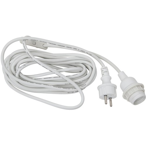Kabel mit e27 lampenfassung - kabel,