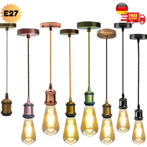 Vintage retro pendelleuchte - retro,