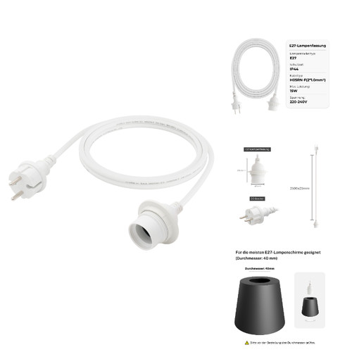 Firmerst e27 lampenfassung mit - firmerst,