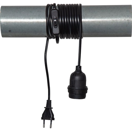 Lampenfassung schwarz max 25w - lampenfassung, max.