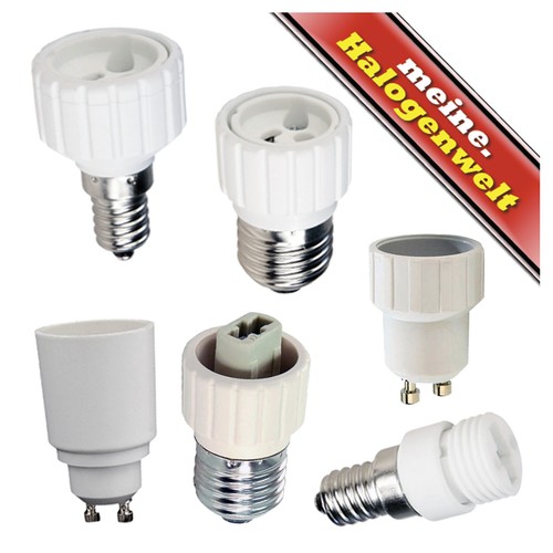 Lampen sockel e14 e27 - 1x, lampen-sockel