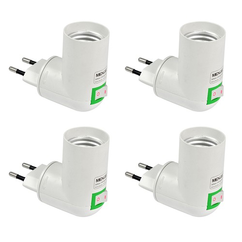 4er set e27 - 4er, lampenfassung