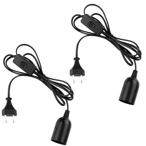 E27 lampenfassung mit kabel - e27,