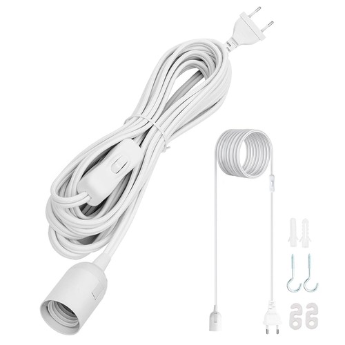 E27 lampenfassung mit kabel - e27,