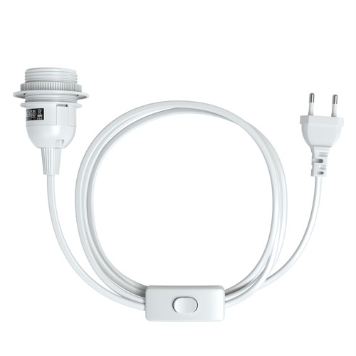 E27 lampenfassung mit kabel - kabel, 5m