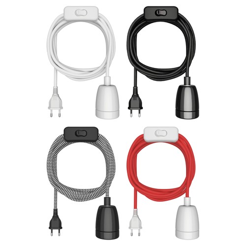 Textilkabel leha stecker - textilkabel,
